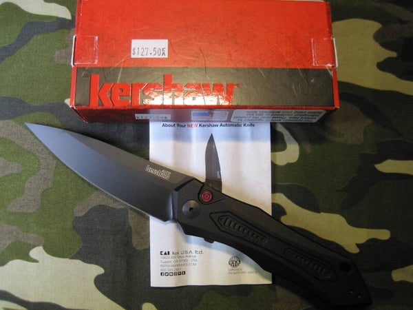 Kershaw Launch 6 Automatic Knife (3.75" Black) 7800BLK NEW