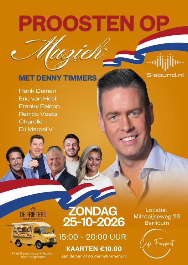 Ticket Proosten op Muziek 2026