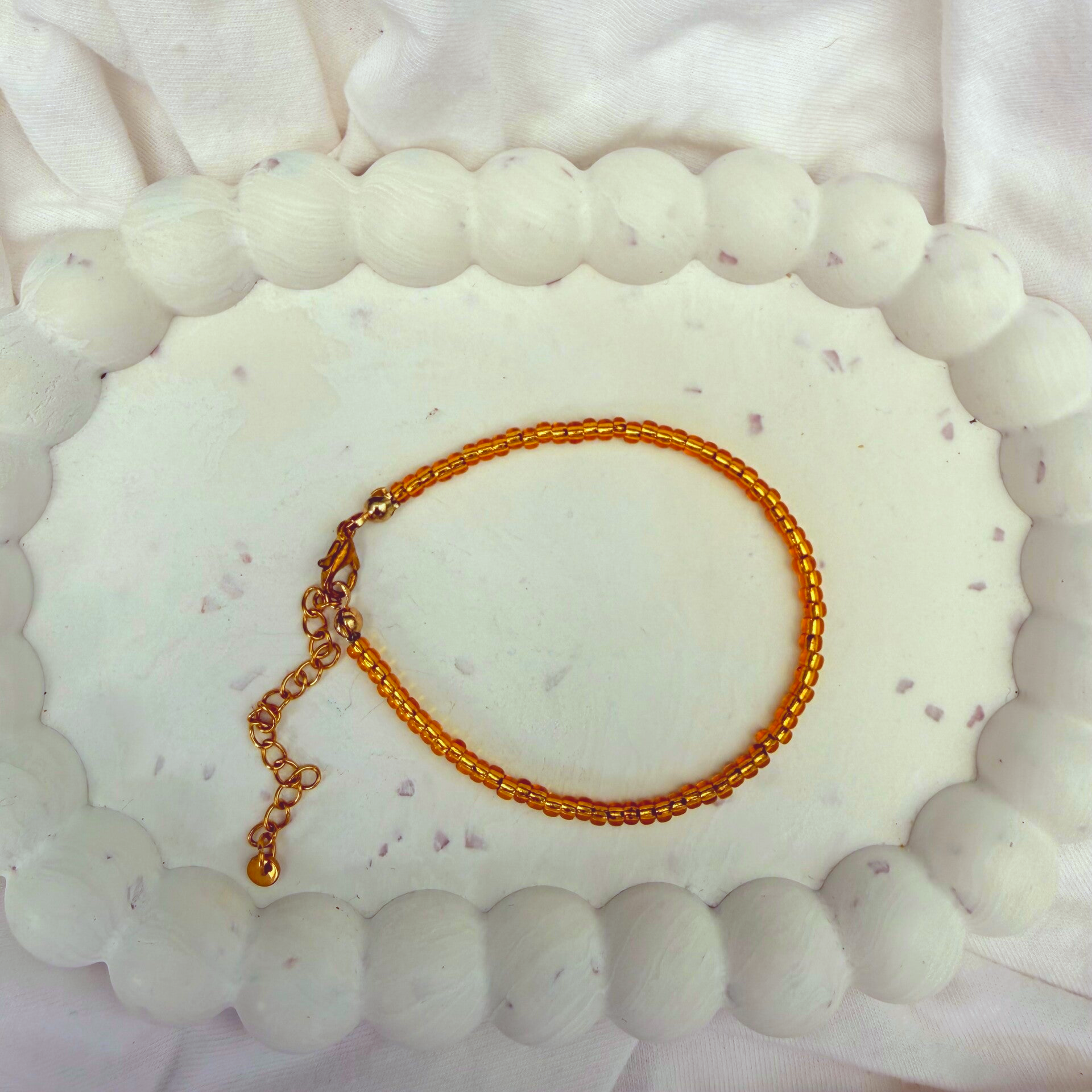 armbanden - zomercollectie/goudgeel