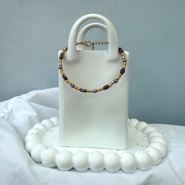 armbanden - timeless -  goud mauve