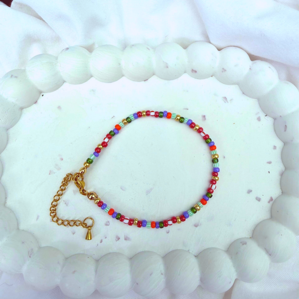 armbanden - zomercollectie/multi color goud