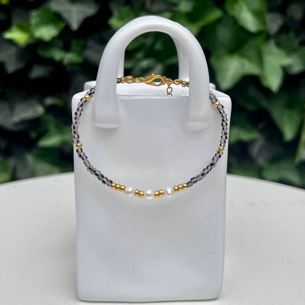 armbanden - timeless/grijs en wit