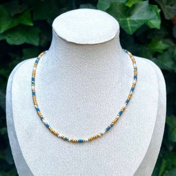 kettingen - zomercollectie/multi geel