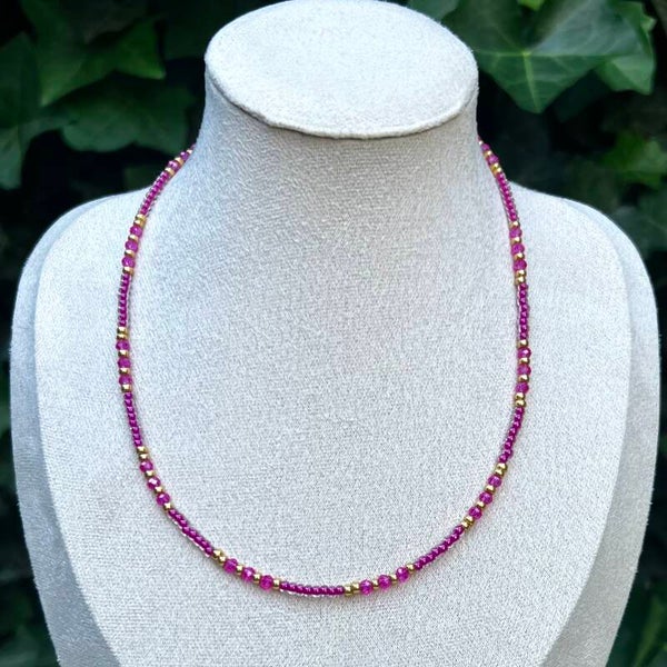 kettingen - zomercollectie/roze