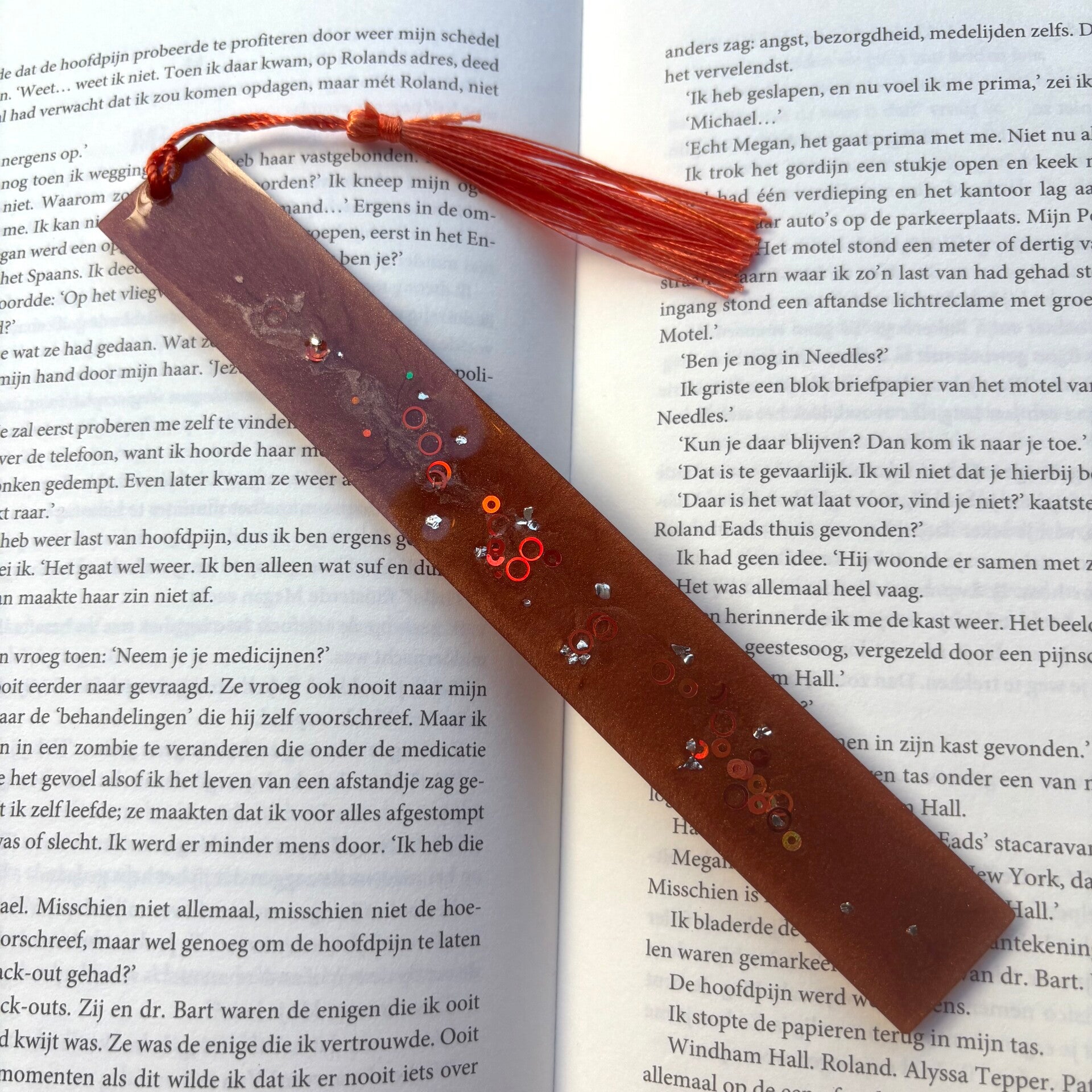 Epoxy - Glitter bomb / donkeroranje