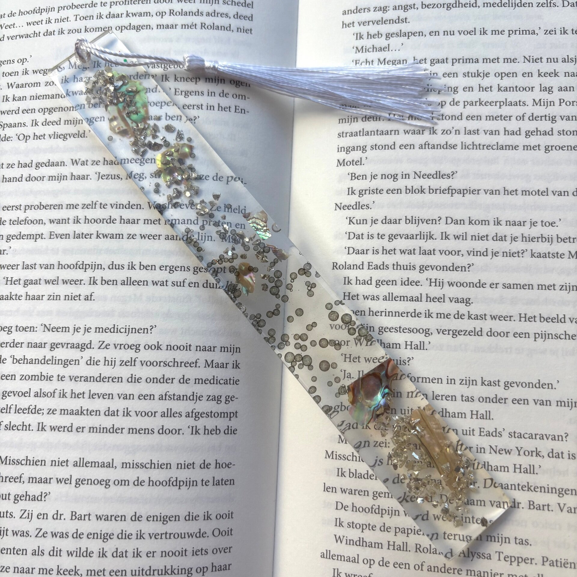 Epoxy - Art Gallery / zilveren steen