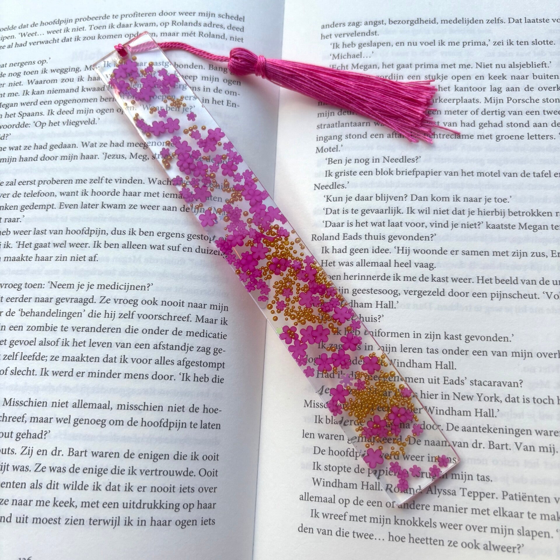 Epoxy - Glitter bomb / roze en goud