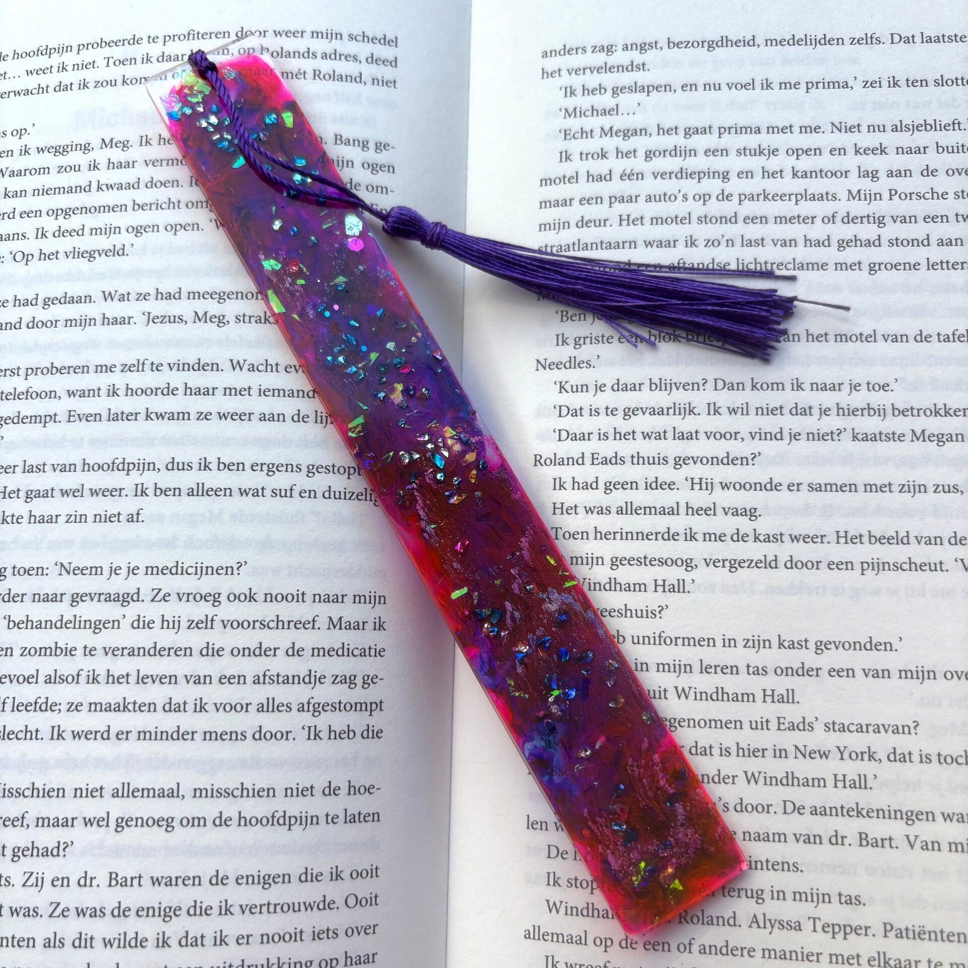 Epoxy - Glitter bomb / red dream