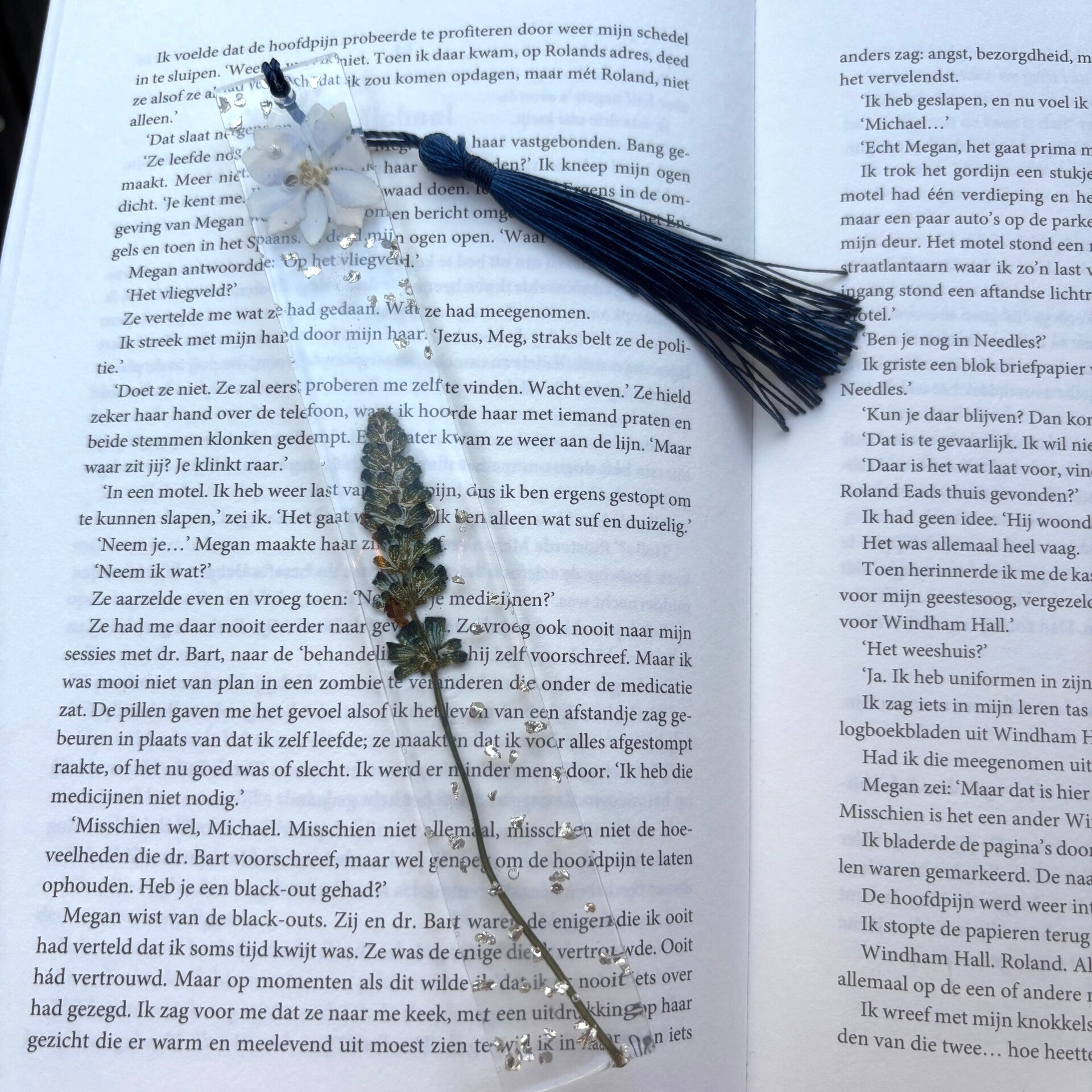 Epoxy - Blossems / donkere lavendel