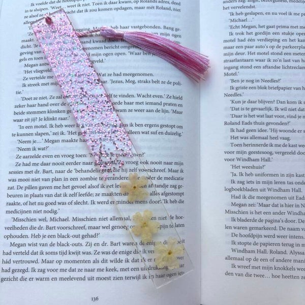 Epoxy - Blossems / roze en beige