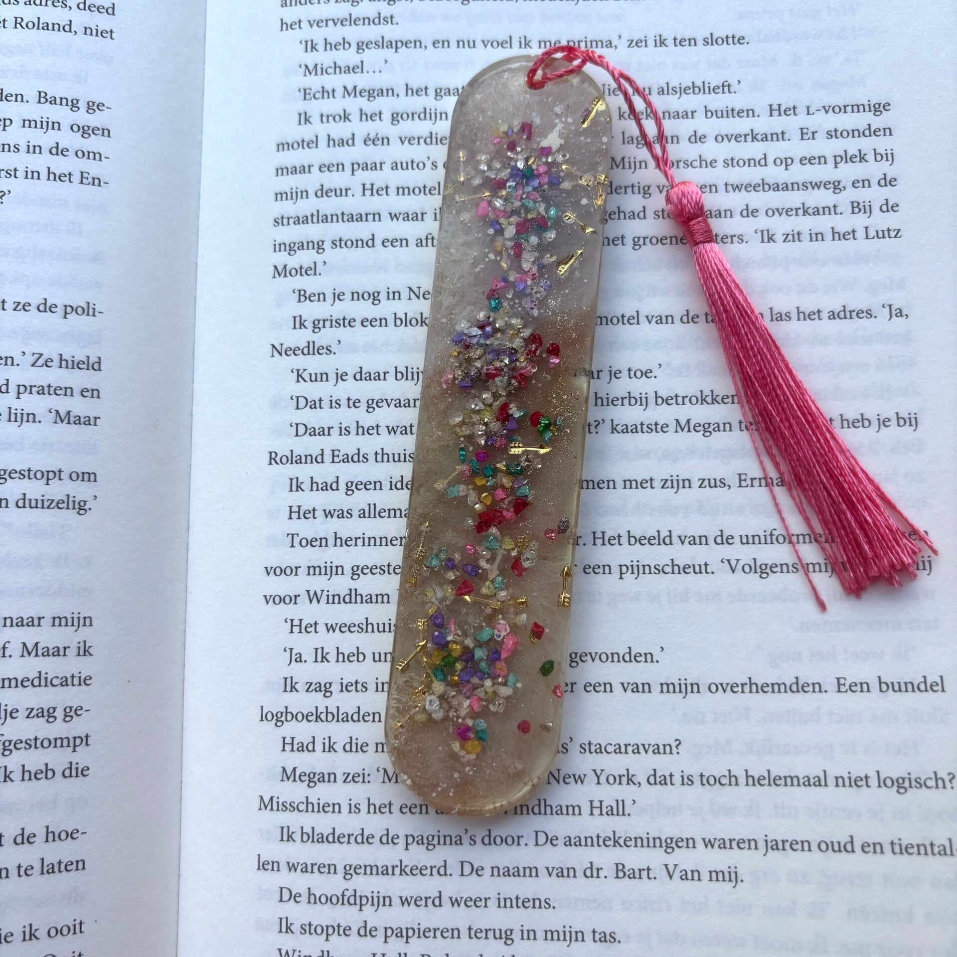 Epoxy - Art Gallery / roze en goud