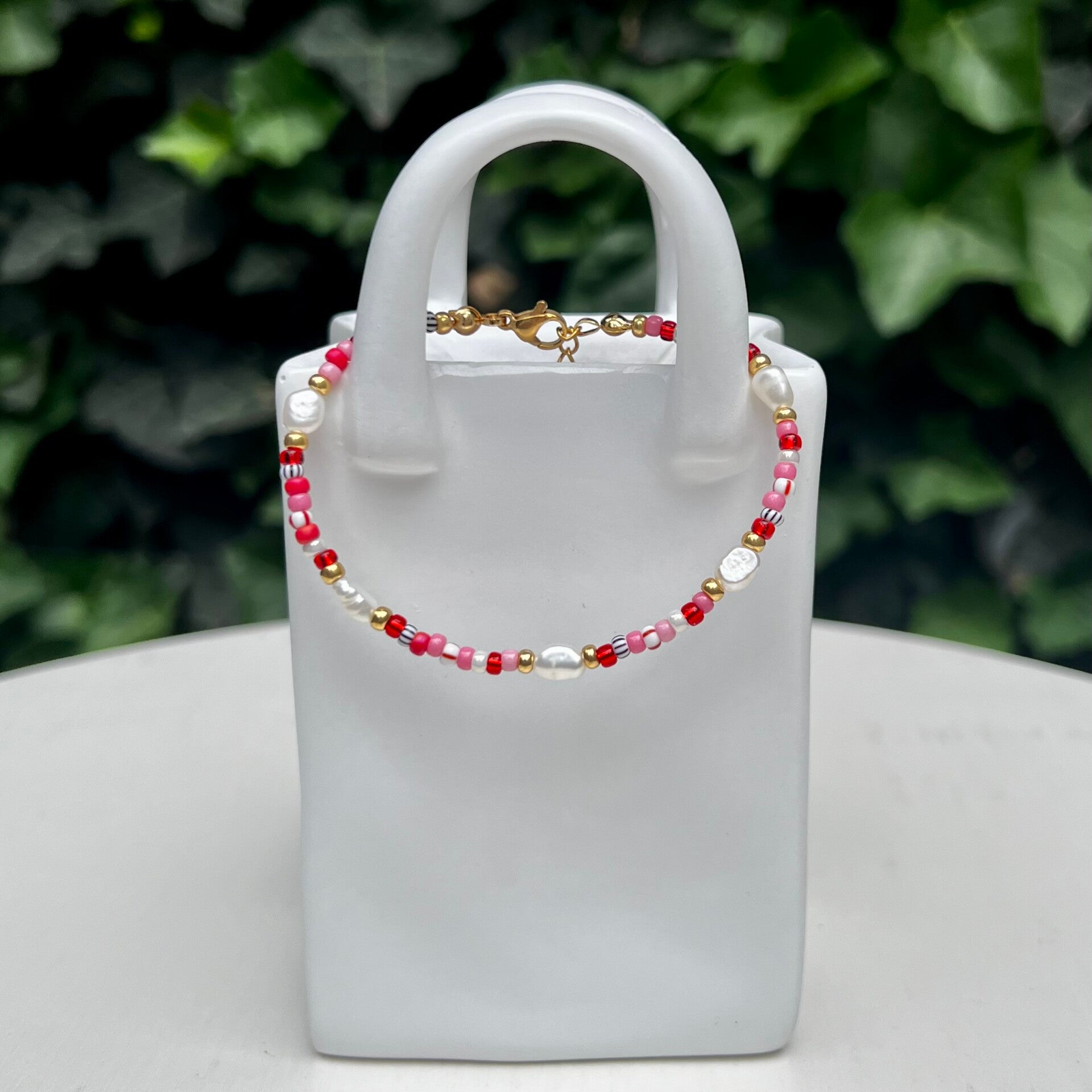 armbanden - timeless/roze