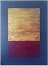 L'Univers : Peinture acrylique sur toile 