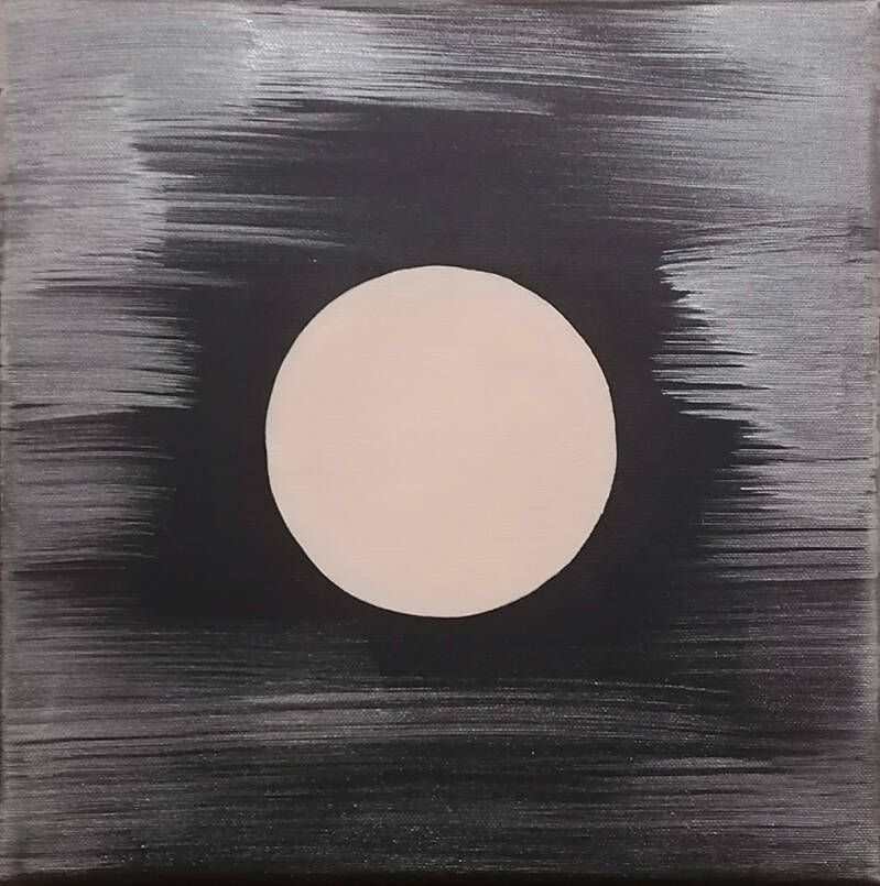 Clair de Lune  Format 30 x 30 cm