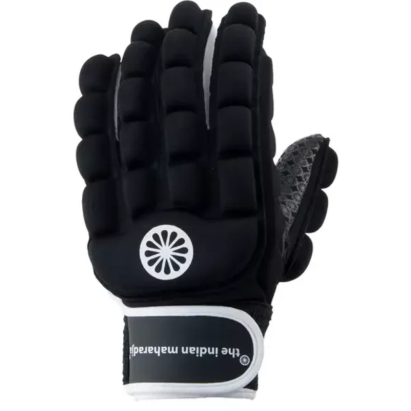 INDIAN MAHARADJA INDOOR HANDSCHOEN LINKS ZWART