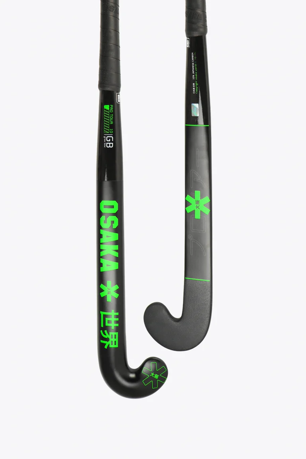 Osaka Field Hockey Stick Pro Tour 10 - Grow Bow | Iconic Black