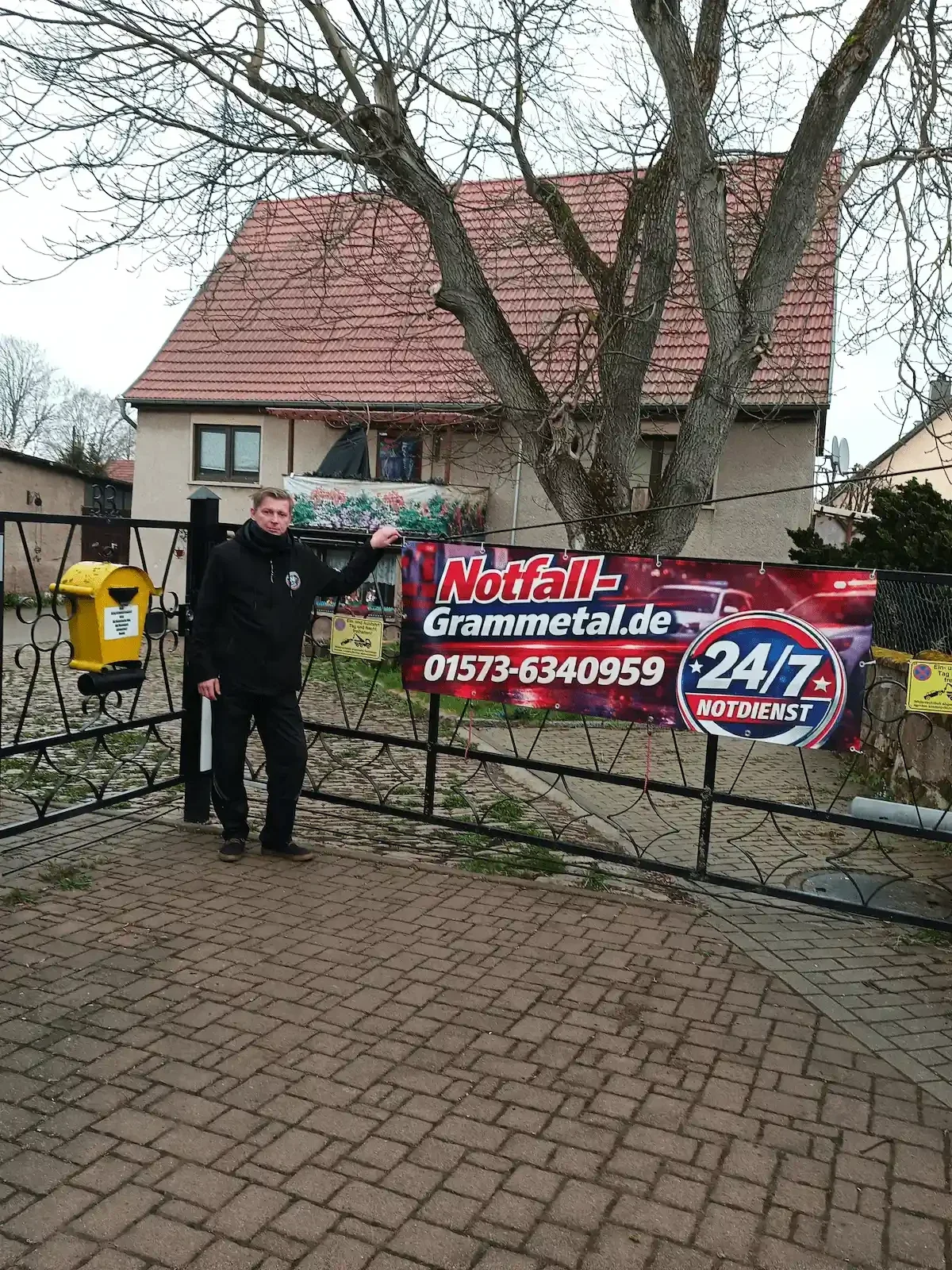 Mike Baumgart – Inhaber Notfall-Grammetal, 24/7 Notdienst Schlüsseldienst Weimar Grammetal Erfurt & Umgebung