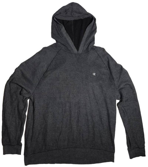 Grijze hoodie van Calvin Klein - Valt als Maat XXL