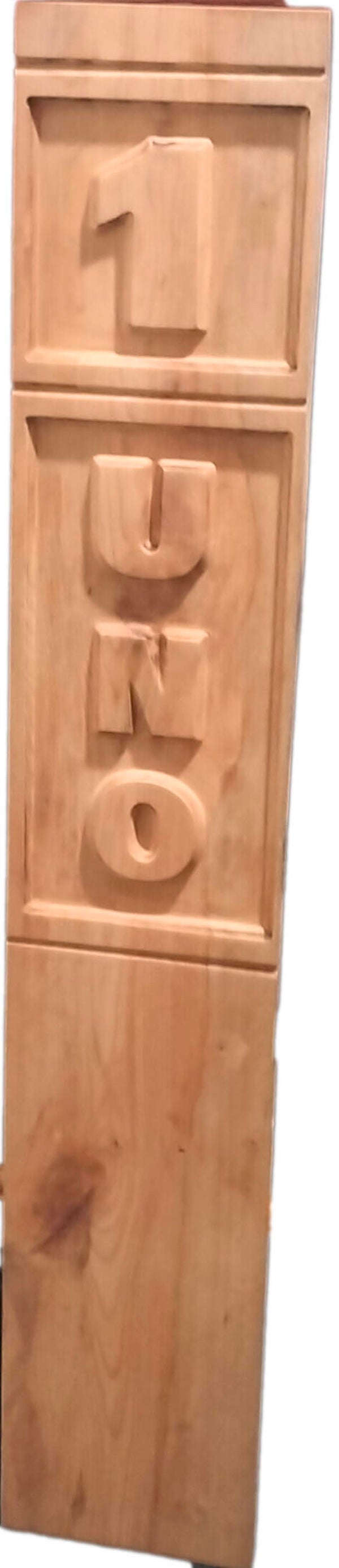 Wooden name and address signs for Home or Business