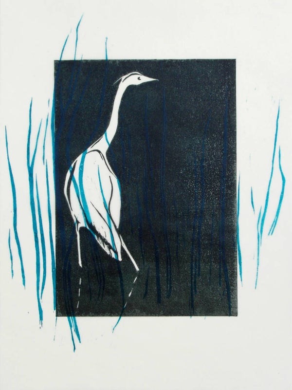 Reiger in het Riet (groen)