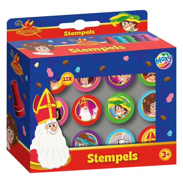 Club van Sinterklaas Zelfinktende Stempels – 12 stuks