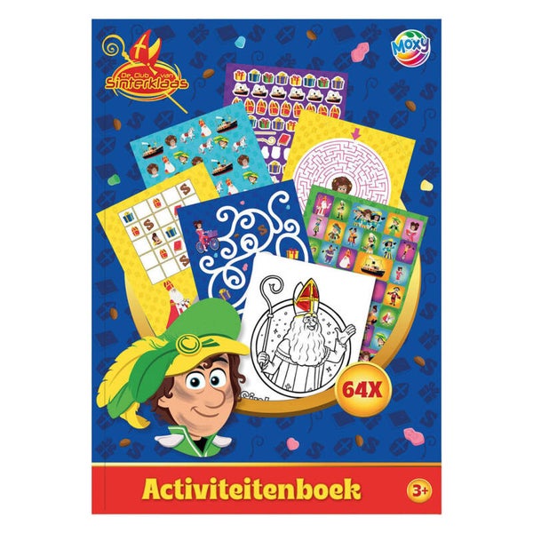 Club van Sinterklaas Kleur- en Activiteitenboek A4