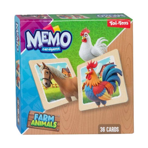 Memo Geheugenspel Boerderijdieren