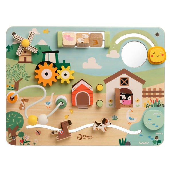 Classic World Houten Interactief Bord Boerderij