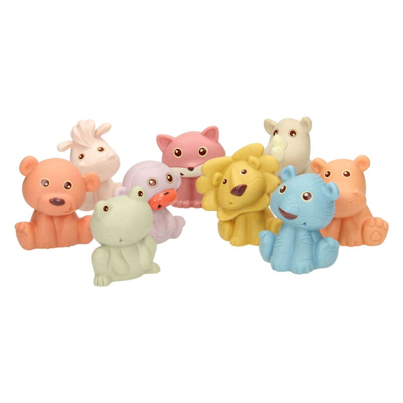 Baddieren Familie Pastel, 9 delig