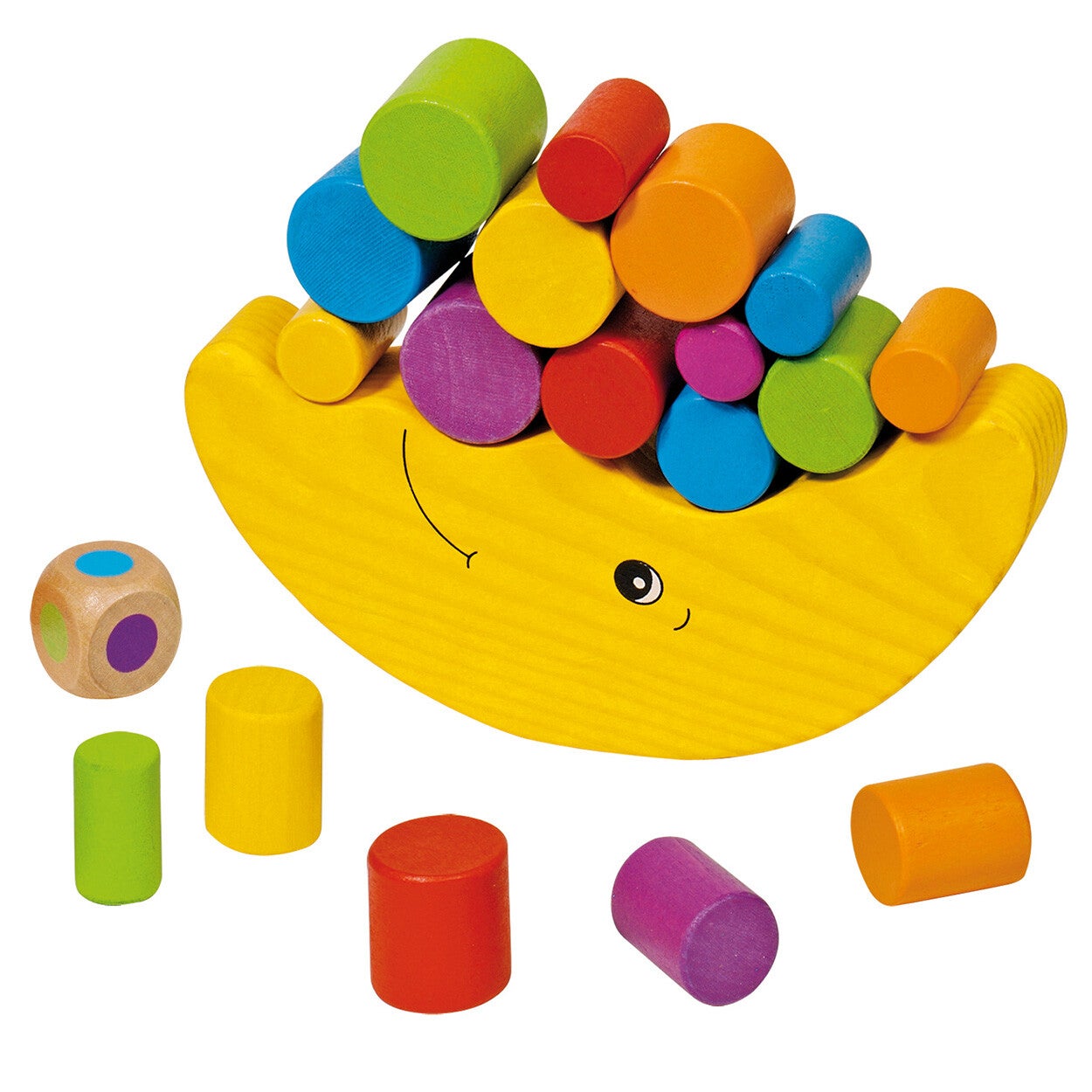 Houten Balansspel - Maan