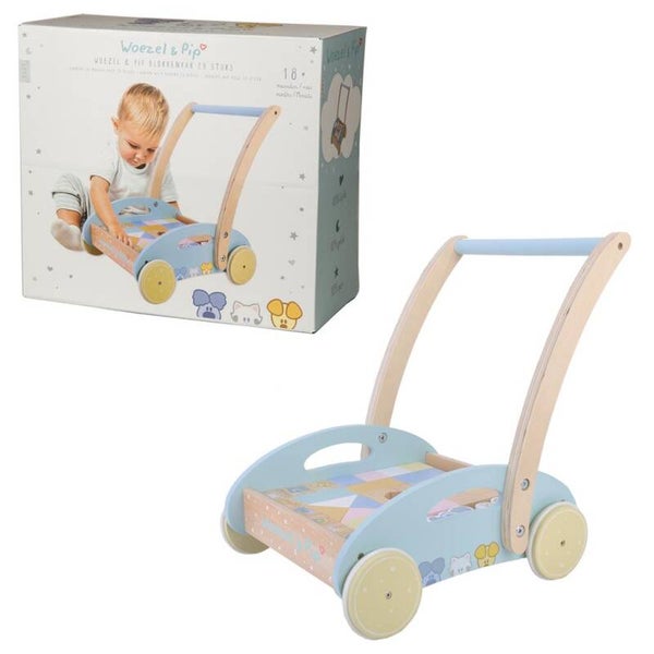 Woezel en Pip Baby Blokkenkar