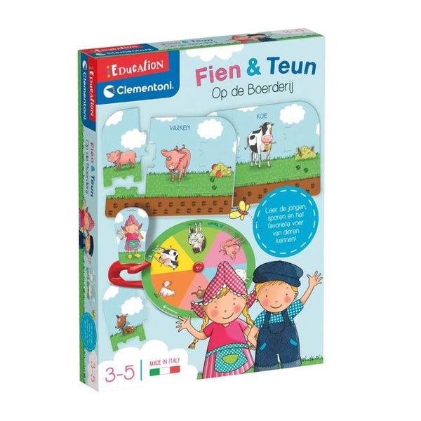Leerspel Fien En Teun Op De Boerderij