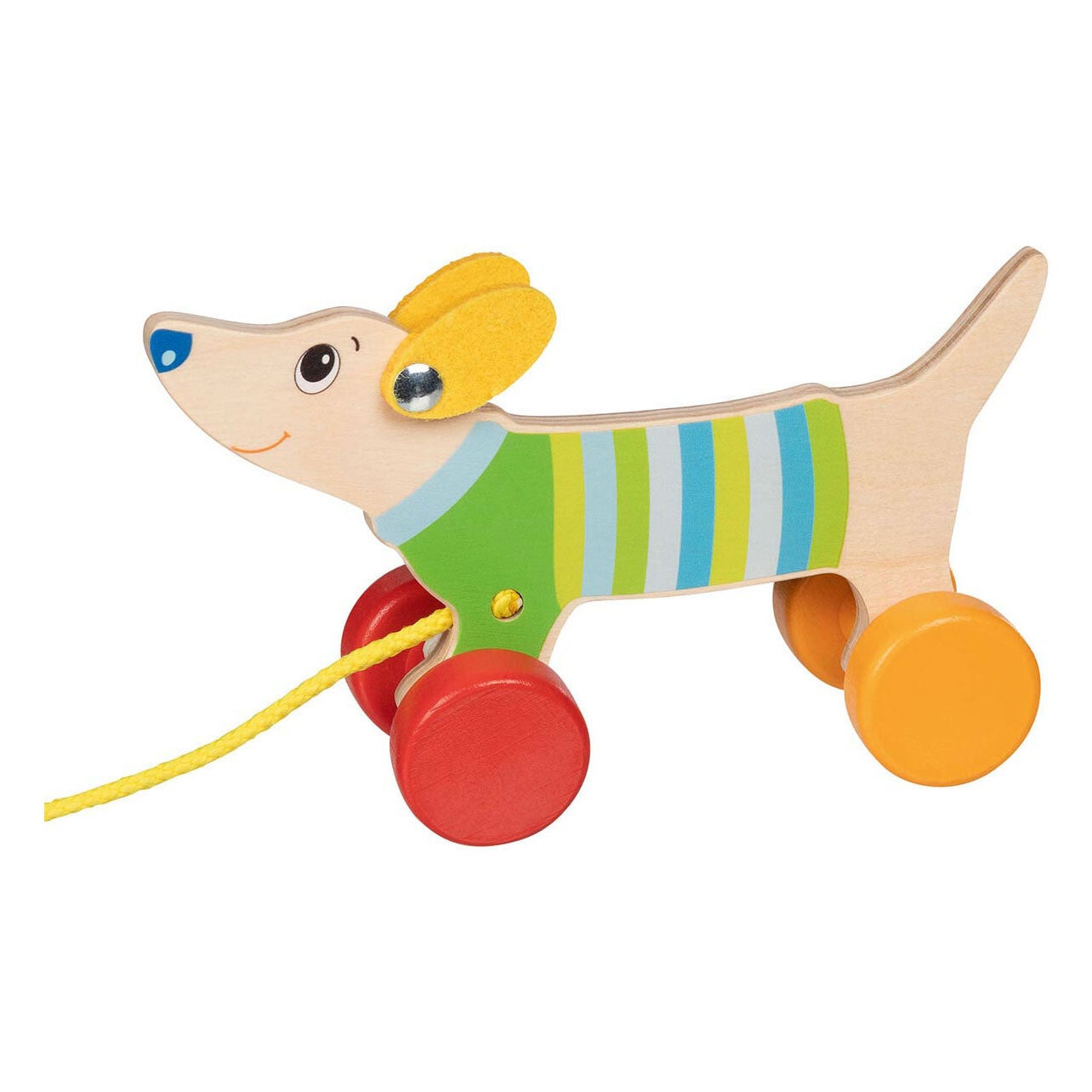 Houten Trekdier Hond