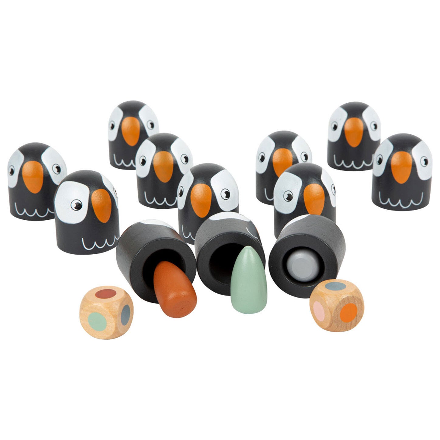 Houten Memospel Pinguin, 26 delig