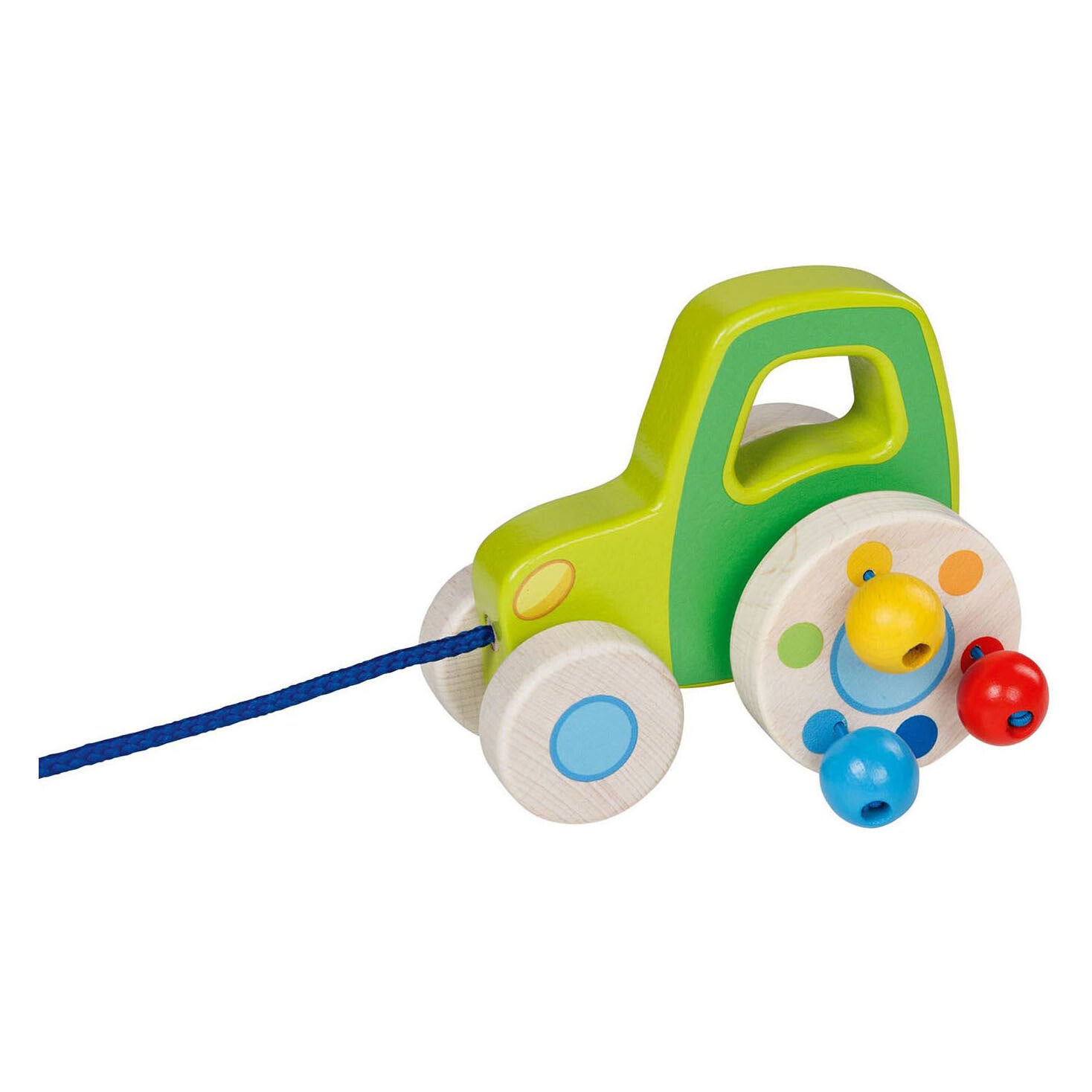 Houten Trekfiguur tractor