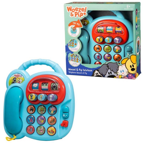 Woezel en Pip Telefoon met Geluid
