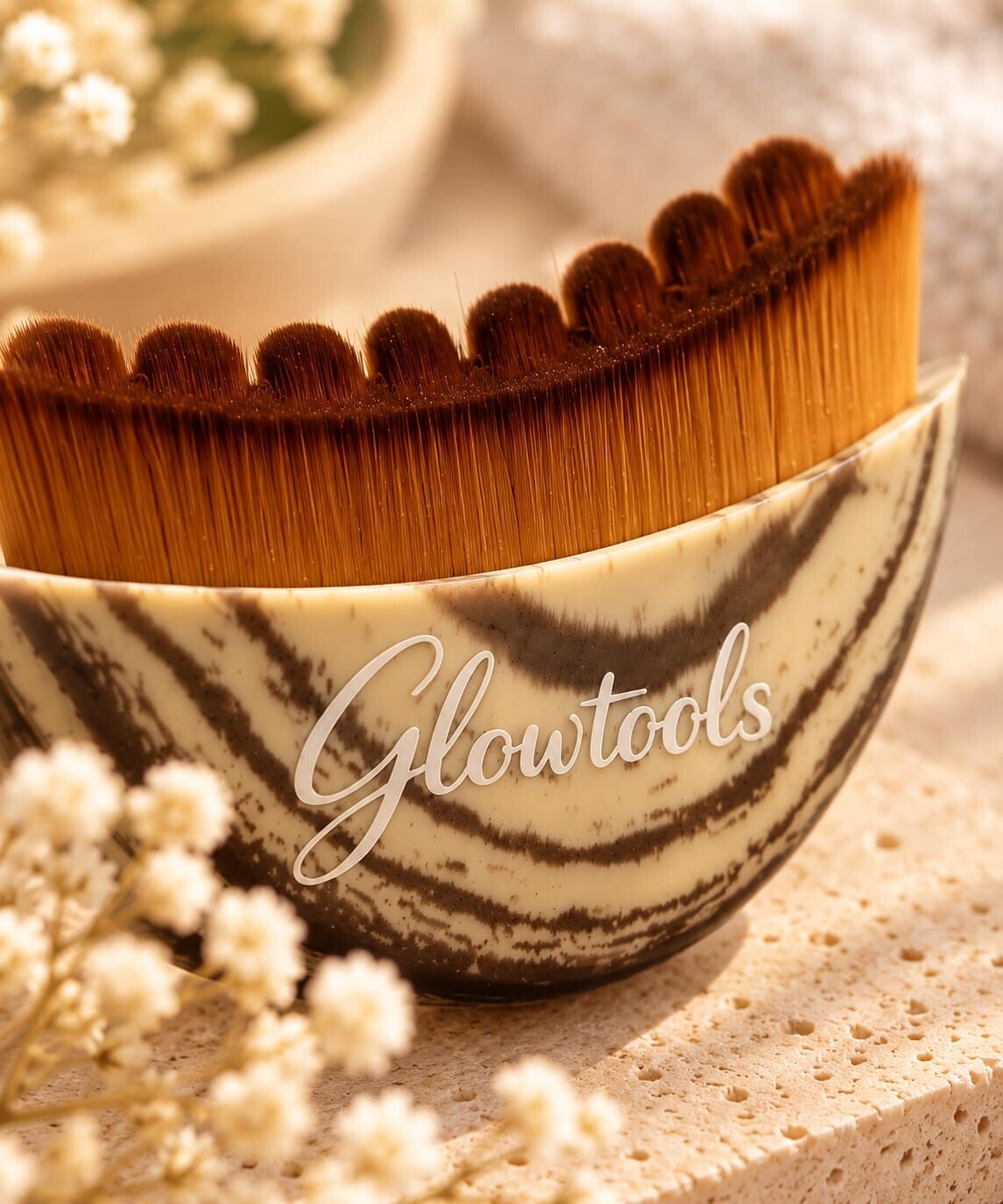 Glow Sculpt Brush: massageborstel voor gezicht en hals