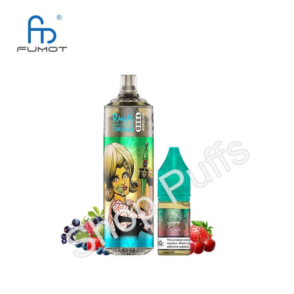RandM Tornado 9000 Refillable 2% - Love 66