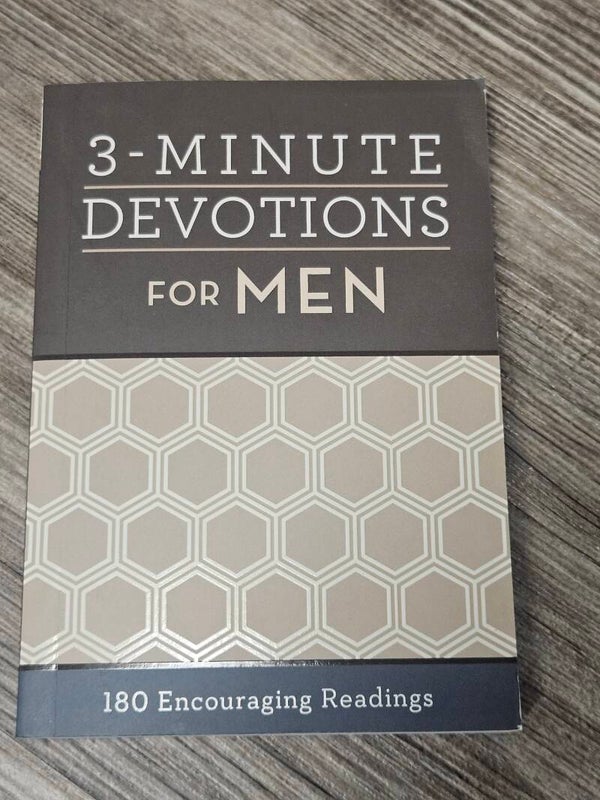 3 Minute Devotional for Men