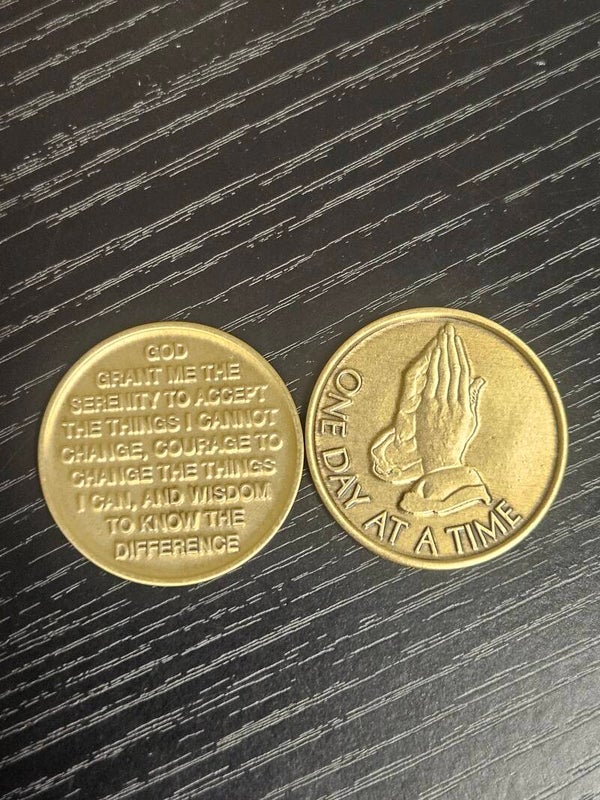 Serenity Prayer Coin