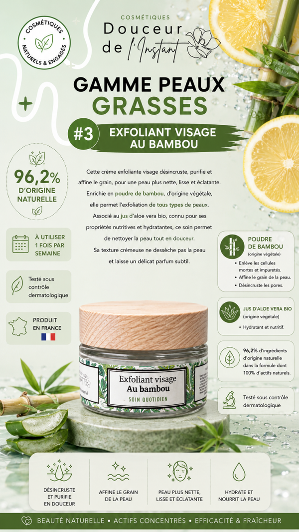 EXFOLIANT VISAGE AU BAMBOU