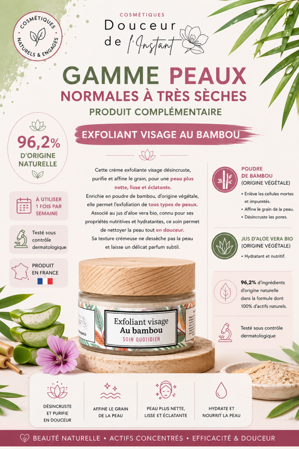 EXFOLIANT VISAGE BAMBOU