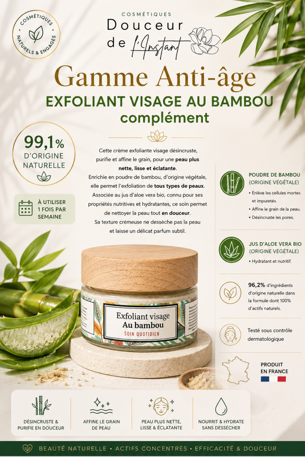 EXFOLIANT VISAGE BAMBOU