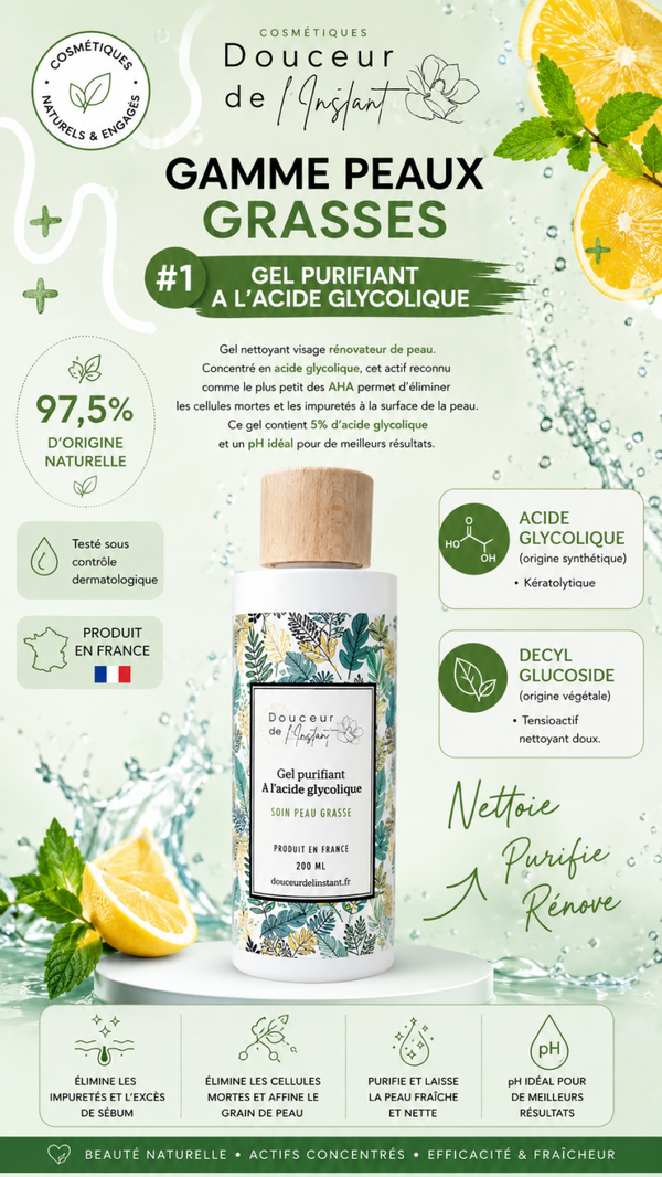 GEL PURIFIANT A L'ACIDE GLYCOLIQUE