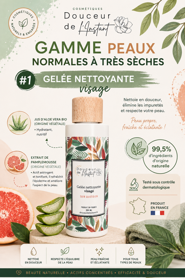 GELEE NETTOYANTE VISAGE
