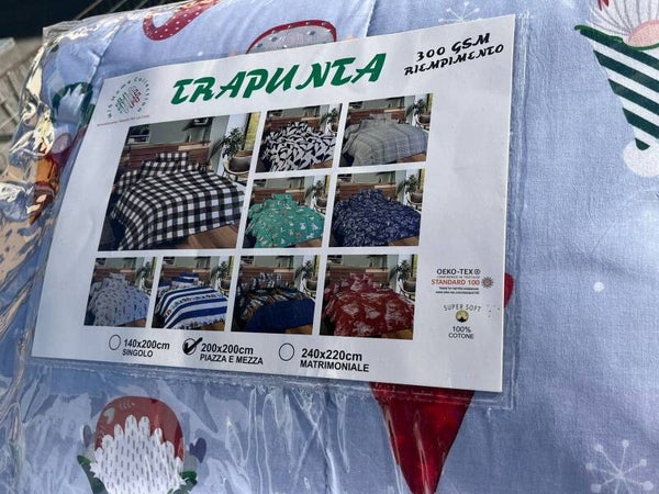 Trapunta con imbottitura