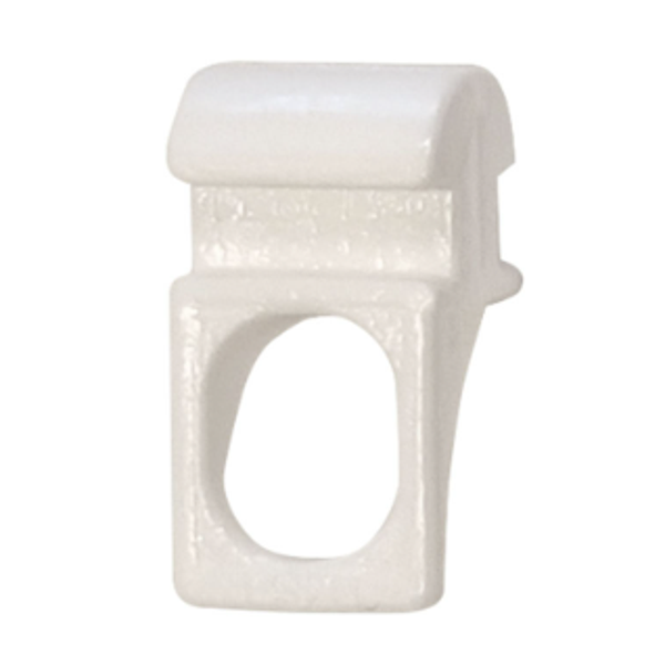 Klikglijders asymmetrisch WIT voor KS/DS/U-rails