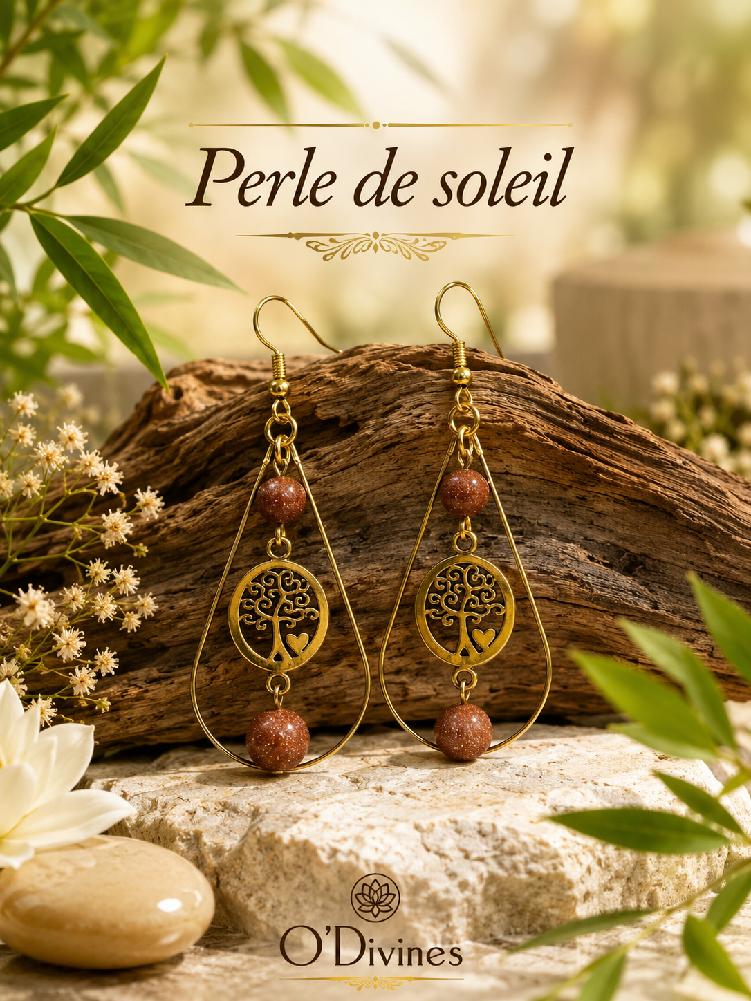 boucles d'oreilles en acier
