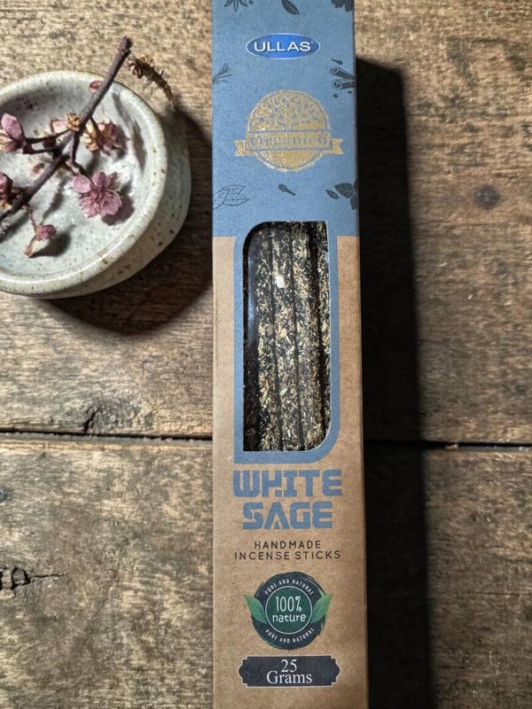 Encens Organic Sauge Blanche, 100% organic