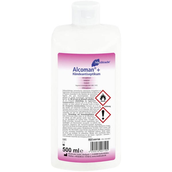 Alcoman + 100ml Händedesinfektionsmittel